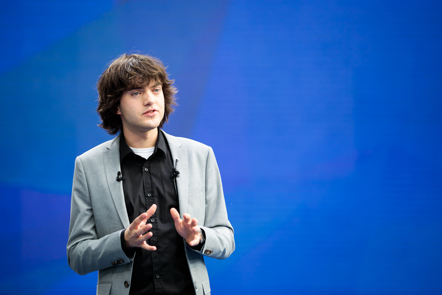 Boyan Slat, grundare och uppfinnare bakom The Ocean Cleanup. 